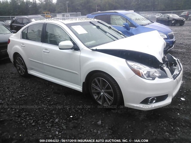 4S3BMCH65E3009211 - 2014 SUBARU LEGACY 2.5I SPORT WHITE photo 1