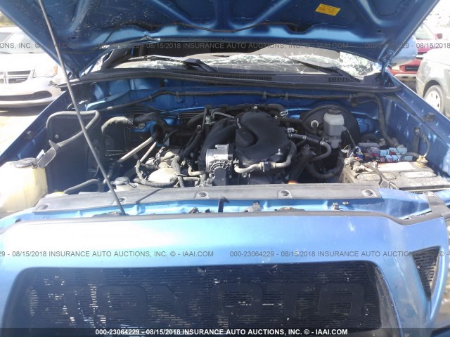 3TMJU62N98M059609 - 2008 TOYOTA TACOMA DOUBLE CAB PRERUNNER BLUE photo 10