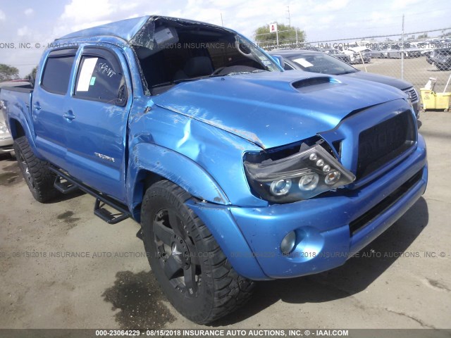 3TMJU62N98M059609 - 2008 TOYOTA TACOMA DOUBLE CAB PRERUNNER BLUE photo 6