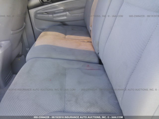 3TMJU62N98M059609 - 2008 TOYOTA TACOMA DOUBLE CAB PRERUNNER BLUE photo 8