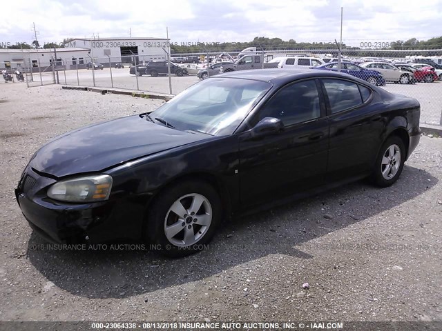 2G2WP552061119942 - 2006 PONTIAC GRAND PRIX BLACK photo 2