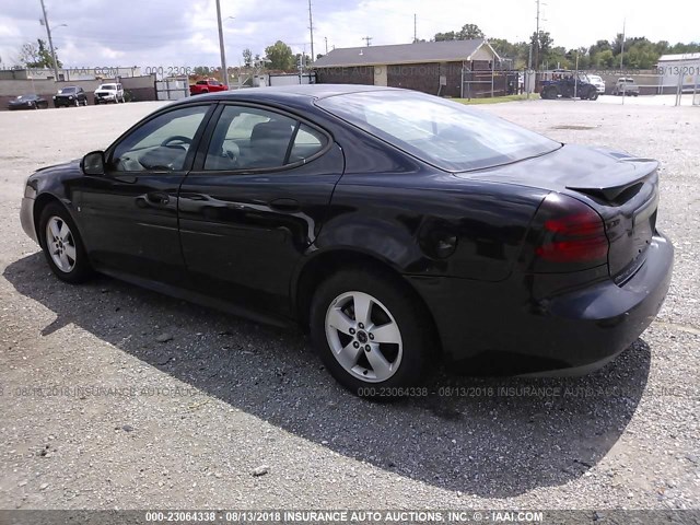 2G2WP552061119942 - 2006 PONTIAC GRAND PRIX BLACK photo 3