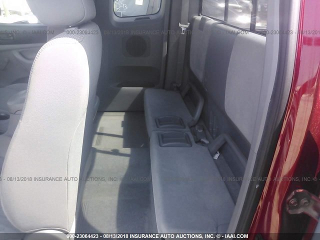 5TETX22N06Z239425 - 2006 TOYOTA TACOMA ACCESS CAB Қызыл фото 8