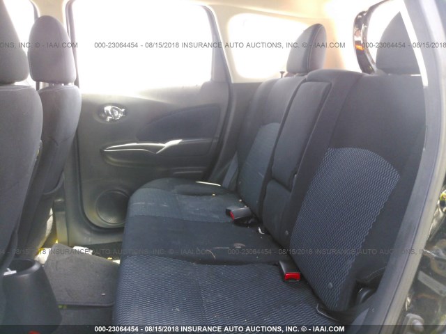 3N1CE2CP8EL428754 - 2014 NISSAN VERSA NOTE S/S PLUS/SV/SL BLACK photo 8