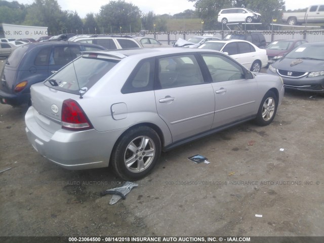 1G1ZT62825F293191 - 2005 CHEVROLET MALIBU MAXX LS 银色 照片 4