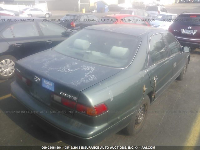 4T1BG22K9XU585920 - 1999 TOYOTA CAMRY CE/LE/XLE 绿色 照片 4