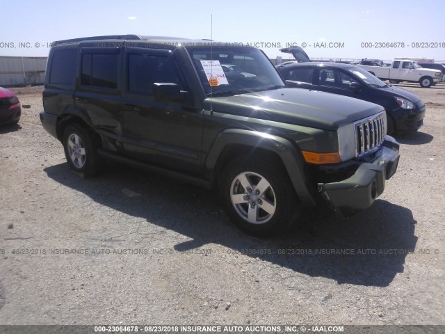 1J8HG48K68C173133 - 2008 JEEP COMMANDER SPORT Verde foto 1