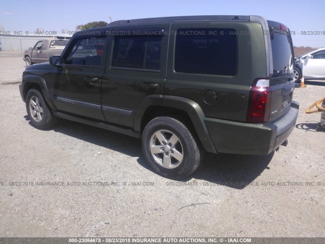 1J8HG48K68C173133 - 2008 JEEP COMMANDER SPORT Verde foto 3