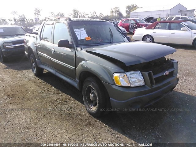 1FMZU67K34UC08809 - 2004 FORD EXPLORER SPORT TR  GREEN photo 1