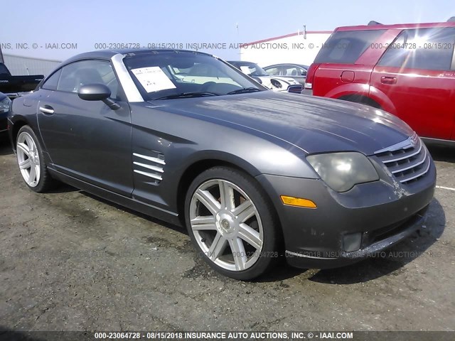 1C3AN69L34X020766 - 2004 CHRYSLER CROSSFIRE LIMITED GRAY photo 1