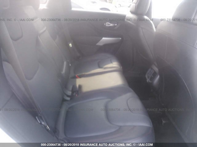 1C4PJMBB4HD228539 - 2017 JEEP CHEROKEE TRAILHAWK 白色 照片 8