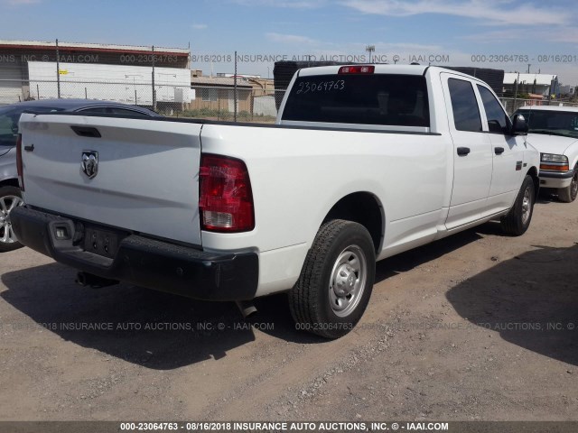 3C6TD4HT7CG280868 - 2012 DODGE RAM 2500 ST WHITE photo 4