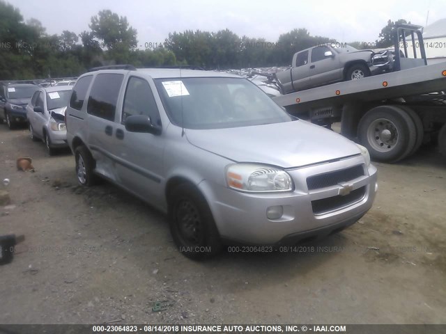 1GNDV23L16D224584 - 2006 CHEVROLET UPLANDER LS SILVER photo 1
