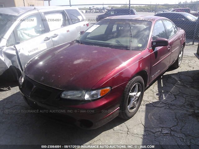 1G2WK52J03F176771 - 2003 PONTIAC GRAND PRIX SE MAROON photo 2