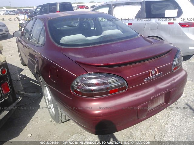 1G2WK52J03F176771 - 2003 PONTIAC GRAND PRIX SE MAROON photo 3