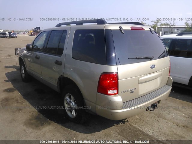 1FMZU73K05ZA20877 - 2005 FORD EXPLORER XLT/XLT SPORT/NBX 金色 照片 3