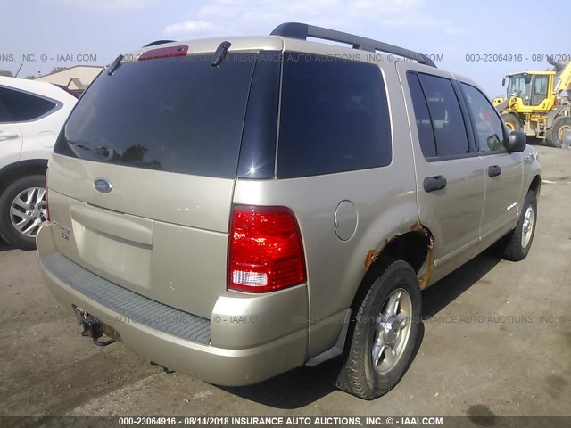 1FMZU73K05ZA20877 - 2005 FORD EXPLORER XLT/XLT SPORT/NBX 金色 照片 4