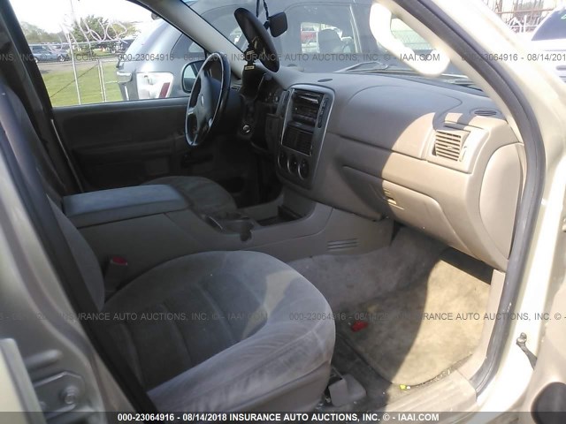 1FMZU73K05ZA20877 - 2005 FORD EXPLORER XLT/XLT SPORT/NBX 金色 照片 5