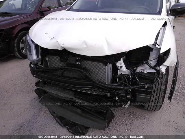 5N1AT2MV0JC727907 - 2018 NISSAN ROGUE SV/SL WHITE photo 6