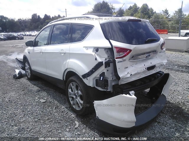 1FMCU9J9XFUB54859 - 2015 FORD ESCAPE TITANIUM WHITE photo 3