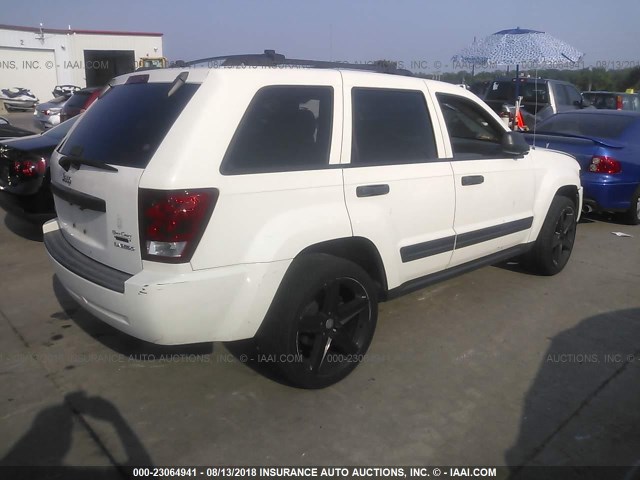 1J4GR48K05C704197 - 2005 JEEP GRAND CHEROKEE LAREDO/COLUMBIA/FREEDOM 白色 照片 4