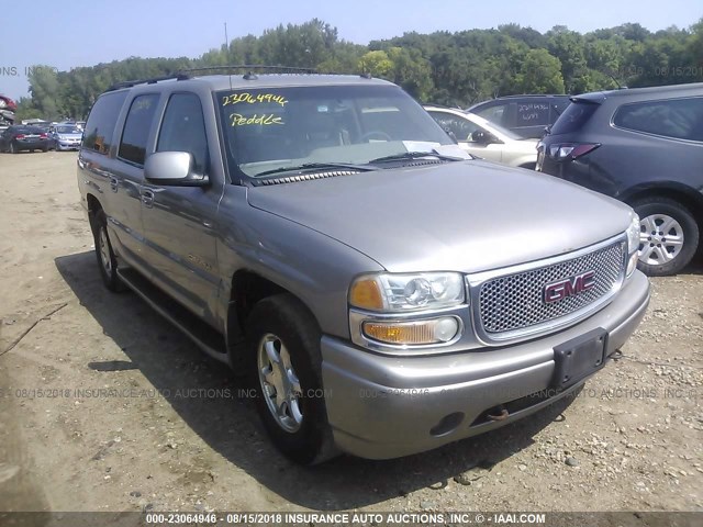 1GKFK66U63J127047 - 2003 GMC YUKON XL DENALI SILVER photo 1