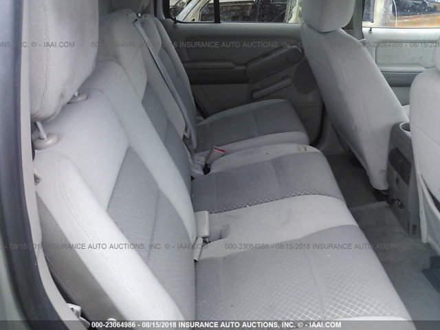 1FMEU62E36UA40267 - 2006 FORD EXPLORER XLS SILVER photo 8