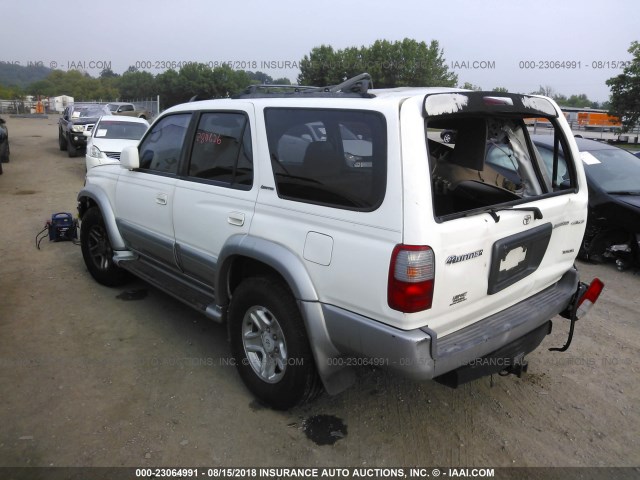 JT3HN87R3Y0293464 - 2000 TOYOTA 4RUNNER LIMITED WHITE photo 3