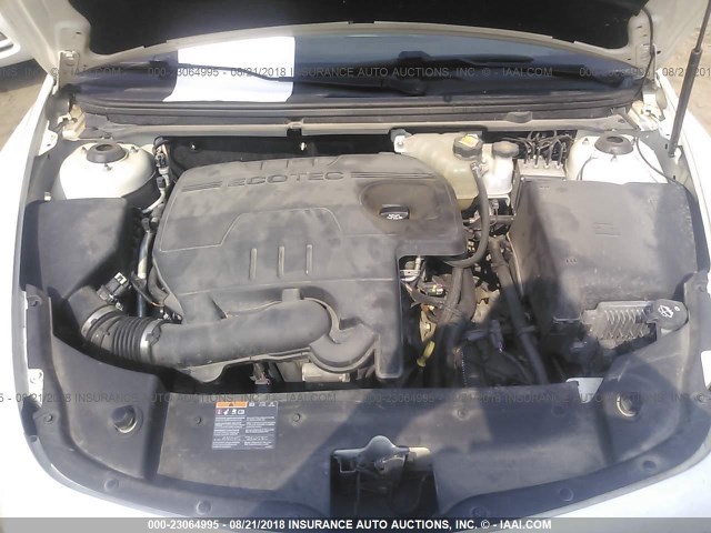 1G1ZE5E12BF318685 - 2011 CHEVROLET MALIBU LTZ 白色 照片 10