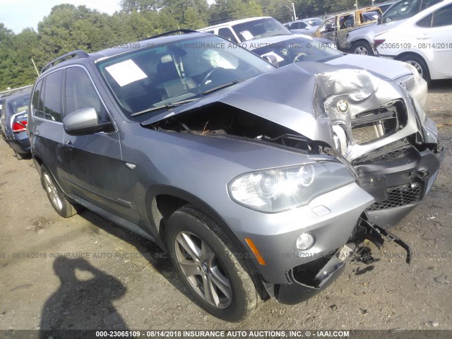 5UXFE83519L308600 - 2009 BMW X5 XDRIVE48I GRAY photo 1