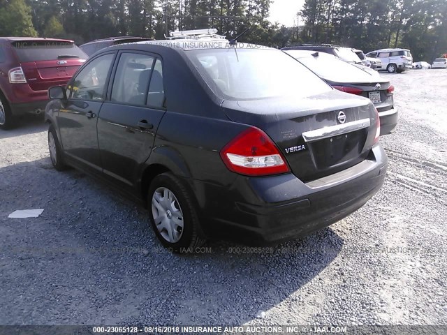 3N1BC1AP3AL366723 - 2010 NISSAN VERSA S/SL BLACK photo 3