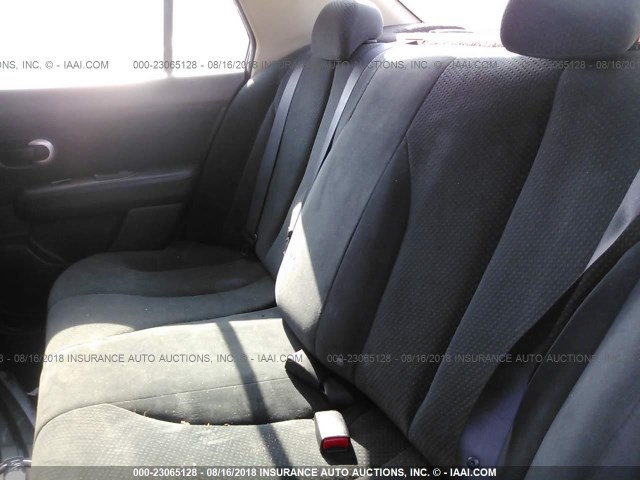 3N1BC1AP3AL366723 - 2010 NISSAN VERSA S/SL BLACK photo 8