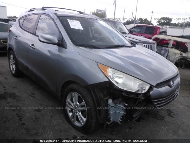 KM8JU3AC3BU220193 - 2011 HYUNDAI TUCSON GLS/LIMITED 灰色 照片 1