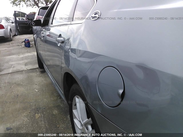 2G1WS583781256936 - 2008 CHEVROLET IMPALA POLICE GRAY photo 6