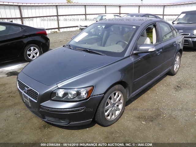 YV1MS682272303777 - 2007 VOLVO S40 T5 GRAY photo 2