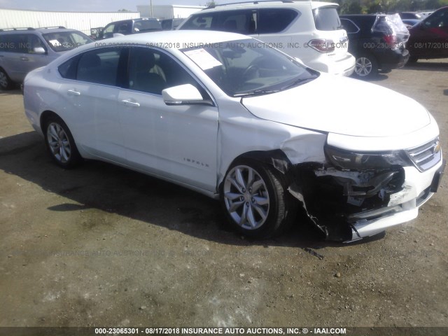 2G1105SA9J9160515 - 2018 CHEVROLET IMPALA LT WHITE photo 1
