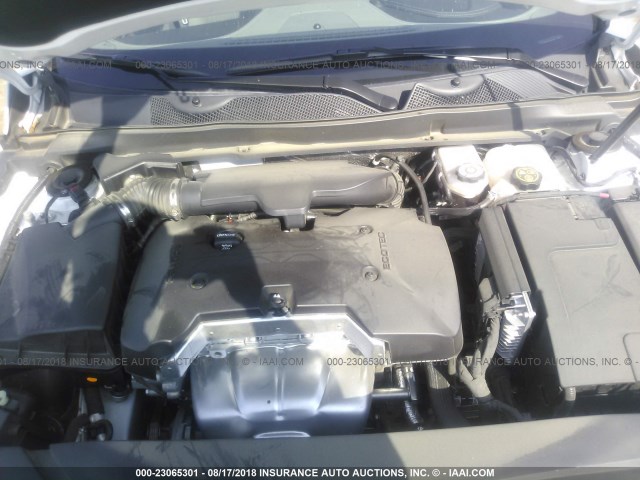 2G1105SA9J9160515 - 2018 CHEVROLET IMPALA LT WHITE photo 10