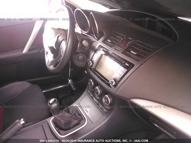 JM1BL1L41D1805591 - 2013 MAZDA SPEED 3 SILVER photo 5