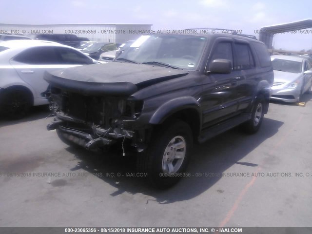 JT3HN87R3W0192857 - 1998 TOYOTA 4RUNNER LIMITED GRAY photo 2