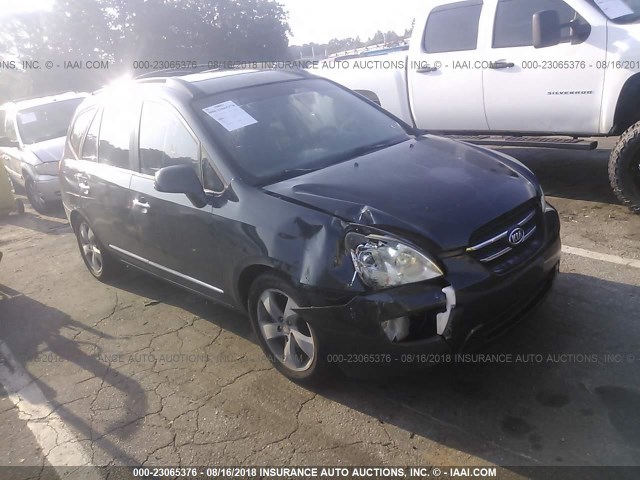 KNAFG525877025285 - 2007 KIA RONDO LX/EX BLACK photo 1