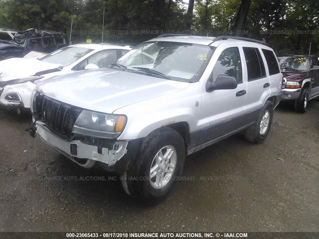 1J4GW48S04C341181 - 2004 JEEP GRAND CHEROKEE LAREDO/COLUMBIA/FREEDOM 银色 照片 2