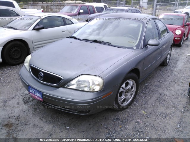 1MEFM50U13A622053 - 2003 MERCURY SABLE GS GREEN photo 2