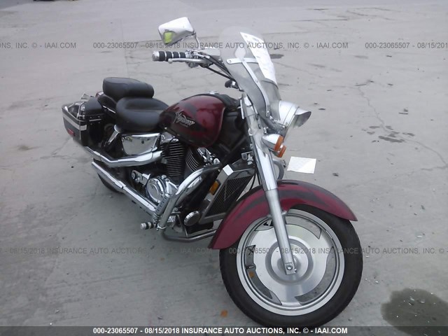 1HFSC4311YA000094 - 2000 HONDA VT1100 C2 BURGUNDY photo 1