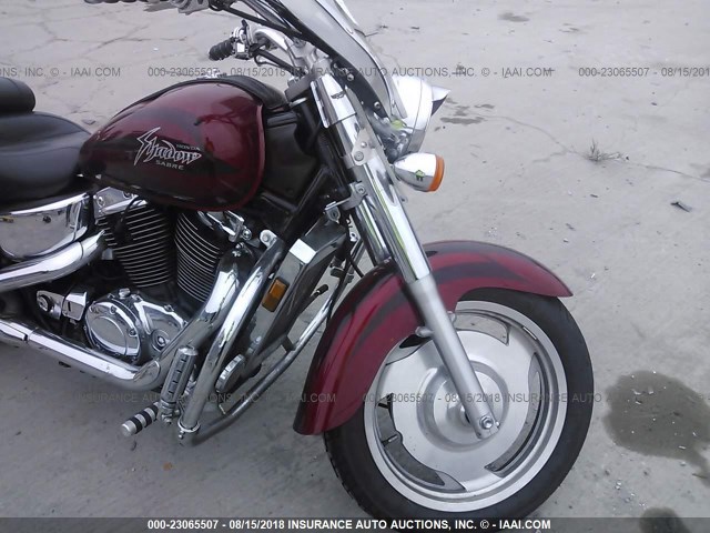 1HFSC4311YA000094 - 2000 HONDA VT1100 C2 BURGUNDY photo 5