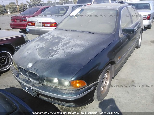 WBADD6326WBW34686 - 1998 BMW 528 I AUTOMATIC GREEN photo 2