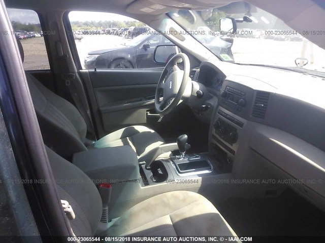 1J4GR48K16C100773 - 2006 JEEP GRAND CHEROKEE LAREDO/COLUMBIA/FREEDOM 绿色 照片 5