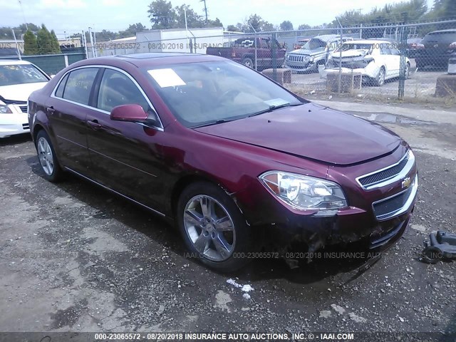 1G1ZC5E16BF231491 - 2011 CHEVROLET MALIBU 1LT RED photo 1