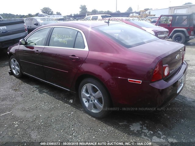1G1ZC5E16BF231491 - 2011 CHEVROLET MALIBU 1LT RED photo 3