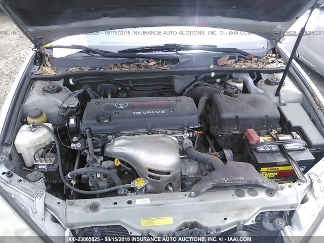 4T1BE32K45U501379 - 2005 TOYOTA CAMRY LE/XLE/SE Күміс фото 10
