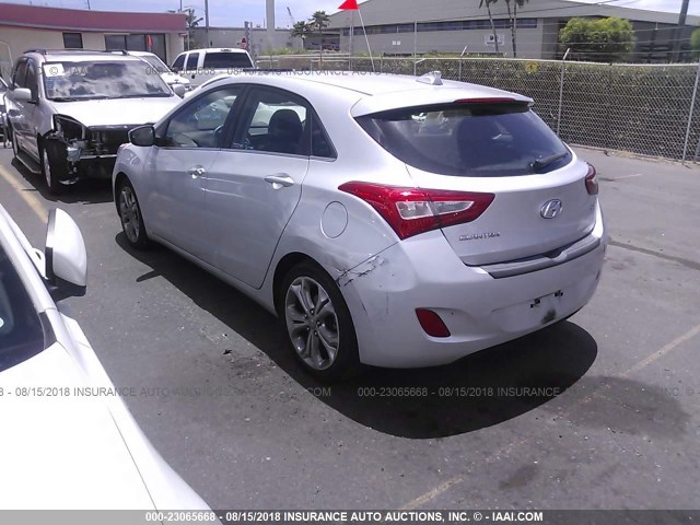 KMHD35LH4FU247266 - 2015 HYUNDAI ELANTRA GT SILVER photo 3